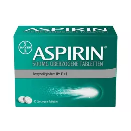 ASPIRIN 500 mg obalené tablety, 40 ks
