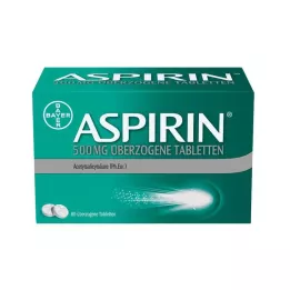 ASPIRIN 500 mg obalené tablety, 80 ks