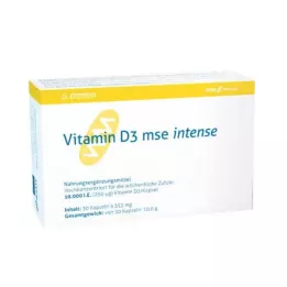 VITAMIN D3 MSE intenzívne kapsuly, 30 ks