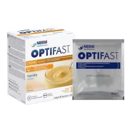 OPTIFAST domáci krémový vanilkový prášok, 8x55 g