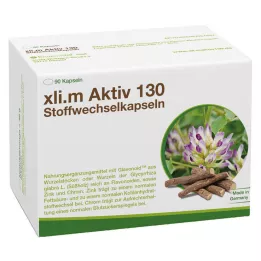 XLIM Aktívnych 130 metabolických kapsúl, 90 kusov