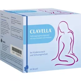CLAVELLA Vrecko, 60X2 g