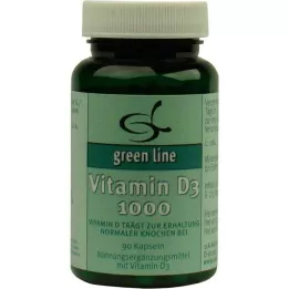 VITAMIN D3 1000 kapsúl, 90 ks