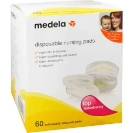 Medela dojčiace podložky na jedno použitie (60 kusov)