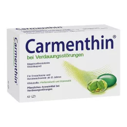 CARMENTHIN na poruchy trávenia msr.Mäkké kapsuly, 42 ks