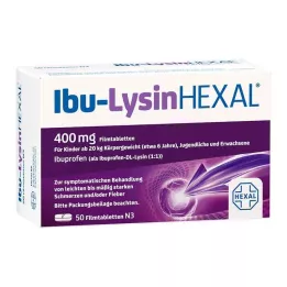IBU-LYSINHEXAL Filmom obalené tablety, 50 ks