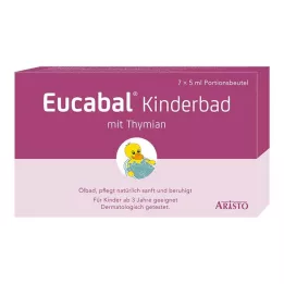 EUCABAL Detský kúpeľ s tymianom, 7X5 ml