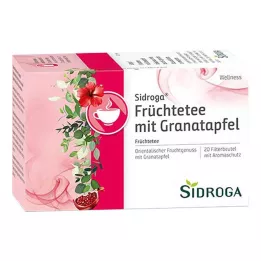 SIDROGA Wellness ovocný čaj s filtračným vreckom z granátového jablka, 20X2,0 g