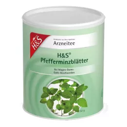 H&amp;S Listy mäty piepornej voľné, 50 g