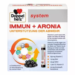 DOPPELHERZ Ampulky systému Immun+Aronia, 10 ks