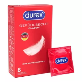 DUREX Kondómy Gefühlsecht, 8 kusov