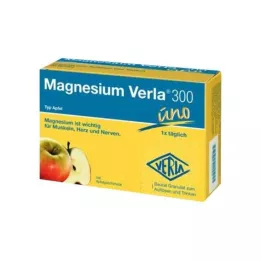 MAGNESIUM VERLA 300 jablkových granúl, 50 ks