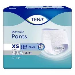 TENA PANTS plus XS 50-70 cm jednorazové nohavice ConfioFit, 14 kusov