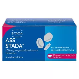 ASS STADA 100 mg gastrorezistentné tablety, 50 ks