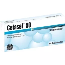 CEFASEL 50 μg tablety, 60 ks