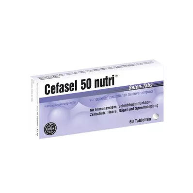 CEFASEL 50 nutri Selenium-Tabs, 60 ks CEFASEL 50 nutri Selenium-Tabs, 60 ks
