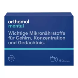 ORTHOMOL mentálne granule/kapsuly 15 dní kombinované balenie, 1 bal