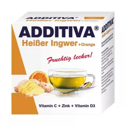 ADDITIVA horký zázvor + pomarančový prášok, 120 g