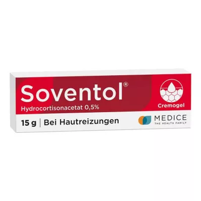 SOVENTOL Hydrokortizónacetát 0,5 % krém, 15 g