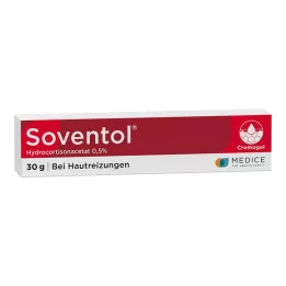 SOVENTOL Hydrokortizónacetát 0,5 % krém, 30 g