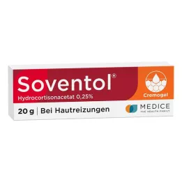 SOVENTOL Hydrokortizónacetát 0,25 % krém, 20 g