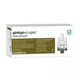 GINKGO-LOGES Injekčný roztok D 4 ampulky, 50X2 ml