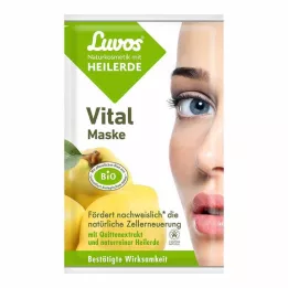 LUVOS Liečivá ílovitá Vitálna maska Prírodná kozmetika, 2X7,5 ml