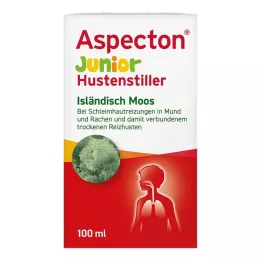 ASPECTON Juniorská šťava z islandského machu proti kašľu, 100 ml
