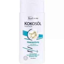 BONLAURI Kondicionér na vlasy s kokosovým olejom s arganovým olejom + silk prot., 200 ml