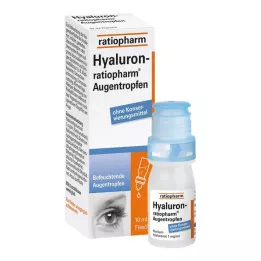 HYALURON-RATIOPHARM Očné kvapky, 10 ml