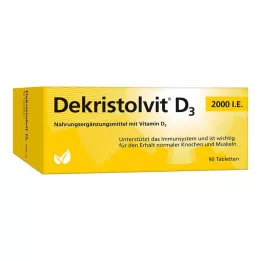 DEKRISTOLVIT D3 2 000 IU tablety, 90 ks