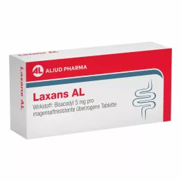 LAXANS AL gastrorezistentné obalené tablety, 30 ks