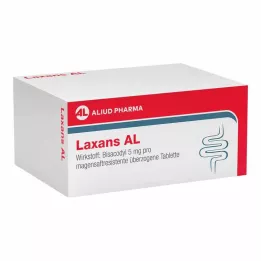 LAXANS AL gastrorezistentné obalené tablety, 100 ks