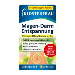 KLOSTERFRAU Gastrointestinálne relaxačné kapsuly, 20 ks