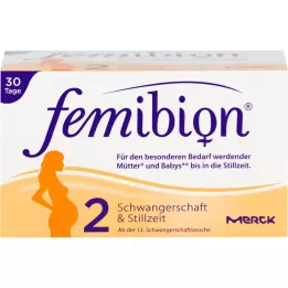 FEMIBION Tehotenstvo 2 D3+DHA+400 μg folátu, 60 ks