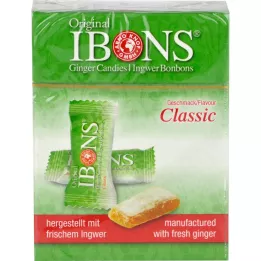 IBONS Klasické zázvorové žuvačky originál krabica, 60 g