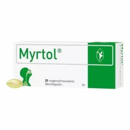 MYRTOL gastrorezistentné mäkké kapsuly, 20 ks