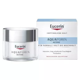EUCERIN AQUAporin Active Cream pre normálnu až zmiešanú pleť, 50 ml