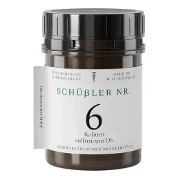 SCHÜSSLER No.6 Kalium sulfuricum D 6 tabliet, 400 ks