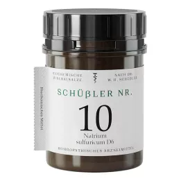 SCHÜSSLER NR.10 Natrium sulfuricum D 6 tabliet, 1000 ks