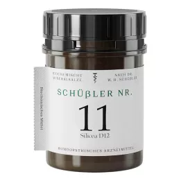 SCHÜSSLER No.11 Silicea D 12 tabliet, 400 ks