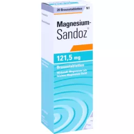 MAGNESIUM SANDOZ 121,5 mg šumivé tablety, 20 ks