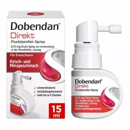 DOBENDAN Direkt Flurbiprofen Spray 8,75 mg/dávka perorálne, 15 ml