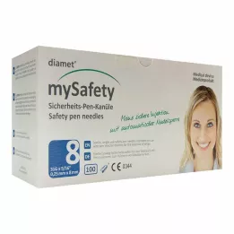 DIAMET bezpečnostné pero mySafety Kan.31 G 0,25x8 mm, 100 ks
