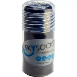 SPRING SKYSOCKS klasická 70den veľkosť 38/39 čierna, 2 kusy