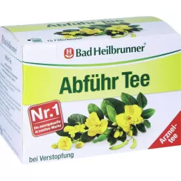 BAD HEILBRUNNER Laxatívne čajové filtračné vrecká, 15X1,7 g