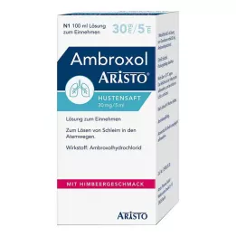 AMBROXOL Aristo sirup proti kašľu 30 mg/5 ml roztok na perorálne použitie, 100 ml