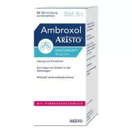 AMBROXOL Aristo sirup proti kašľu 30 mg/5 ml roztok na perorálne použitie, 250 ml