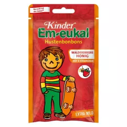 EM-EUKAL Kinder Bonbons Lesná jahoda-med zh., 75 g