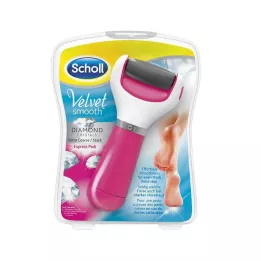 SCHOLL Zamatovo hladký Express Pedi odstraňovač kalusu ružový, 1 ks